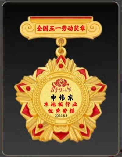 木地板優(yōu)秀行業(yè)優(yōu)秀勞?！陚|